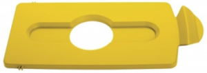 Крышка-вставка для бутылок Rubbermaid 2007881 желтая в компании ШефСтор