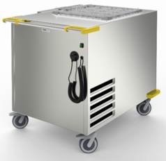 Мобильный диспенсер корзин 500х500 с посудой, охлаждение MenuMobil 0180001 в компании ШефСтор