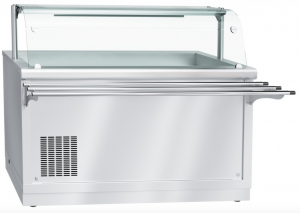 Прилавок холодильный Abat ПВВ(Н)-70Х-01-НШ нерж (21000001922) в компании ШефСтор