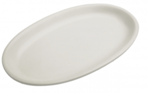 Тарелка овальная  260х150мм Дымов "БЕЙС"  060406 в компании ШефСтор