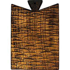 Доска для подачи с ручкой дуб PPwood PP500-9 в компании ШефСтор