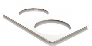 Поднос для 2 форм (D25см) RATIONAL 60.73.216 в компании ШефСтор