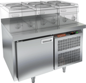 Стол холодильный Hicold SN 1/TN LT под оборудование в компании ШефСтор