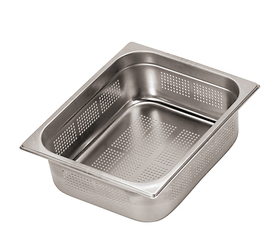 Гастроемкость перфорированная GN1/1-65 сталь Paderno 14202-06 в компании ШефСтор