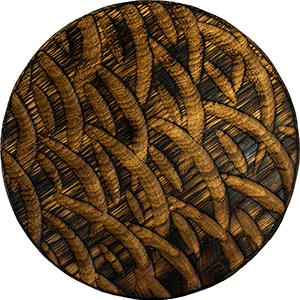 Доска для подачи круглая дуб PPwood PP600-5 в компании ШефСтор