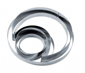 Нвбор форм стальных для десертов "Луна" Martellato 36KITH4X22 в компании ШефСтор