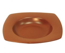 Тарелка керамическая квадратная Elgava 19Е1251 Brown в компании ШефСтор