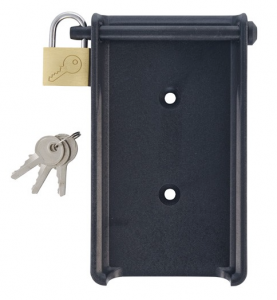 Настенный кронштейн с замком (черный) для 176 Testo 0554 1703 в компании ШефСтор