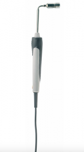 Быстродействующий поверхностный зонд с подпружиненной термопарой, изогнутый Testo 0602 0993 в компании ШефСтор