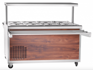 Картинка Прилавок холодильный Abat ПВВ(Н)-70ПМ-01-НШ (дуб) (21000801127) в ШефСтор Прилавок холодильный Abat ПВВ(Н)-70ПМ-01-НШ (дуб) (21000801127) в компании ШефСтор