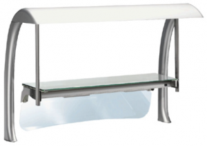 Верхняя стойка с 1 полкой 3 GN Electrolux 856248 (ZLGS12HG) в компании ШефСтор