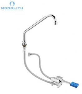 Смеситель с краном педальный горизонтальный Monolith R0902020201 в компании ШефСтор