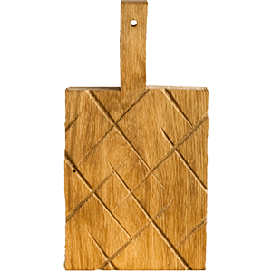 Доска для подачи с ручкой дуб Fuga Пирог 11.03.1.1.3.4-03 в компании ШефСтор