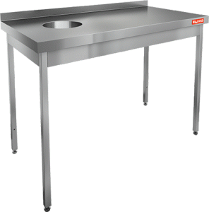 Стол для сбора отходов Hicold НДСО-10/6БЛ в компании ШефСтор