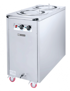 Диспенсер тарелок Hurakan HKN-TSH2 подогреваемый в компании ШефСтор