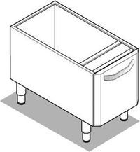 Стенд закрытый 700 серии Tecnoinox VNP35L7 в компании ШефСтор