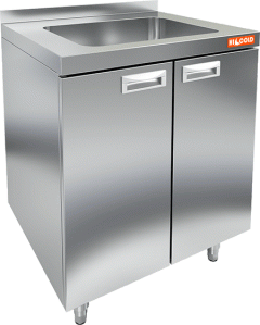 Стол с ванной Hicold НБМСЗМ-6/5Б закрытый в компании ШефСтор