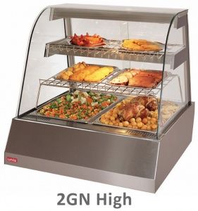 Витрина тепловая Unis Kentucky Hot High 2GN1/1 в компании ШефСтор