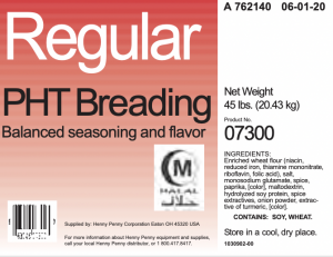 Приправа куриная регулар 20кг Henny Penny 07300 в компании ШефСтор