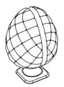 Форма для шоколада "Яйцо с подставкой" Martellato 20U3D06 2 ячейки 115х155мм в компании ШефСтор