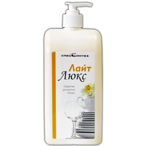 Высокопенное концентрированное средство для мытья посуды Спецсинтез Лайт-Люкс в компании ШефСтор