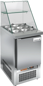 Стол для салатов Hicold SLE3-1GN высокое стекло холодильный в компании ШефСтор