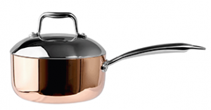 Сотейник с крышкой 3-х слойный 2л ProHotel BAR26 copper в компании ШефСтор