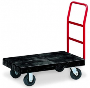 Тележка грузовая Rubbermaid FG440658BLA в компании ШефСтор