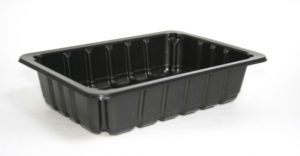 Контейнер под запайку PP 187X137X63 черный, 480 шт Z.У.М. в компании ШефСтор