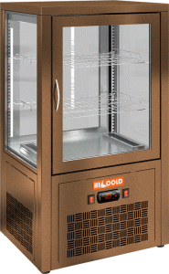 Витрина настольная Hicold VRC T 70 Bronze холодильная в компании ШефСтор