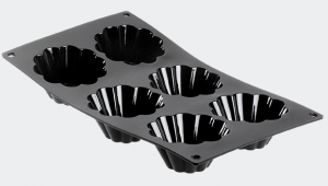 Мульфлекс Бриошь d 7,9см h 3,5см (6 ячеек) De Buyer 1964.01 в компании ШефСтор