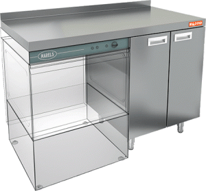 Стол для посудомоечной машины Hicold НБМСЗКП-12/7БЛ в компании ШефСтор