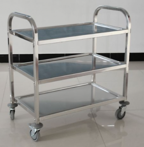 Тележка сервировочная Hurakan HKN-TS3 в компании ШефСтор