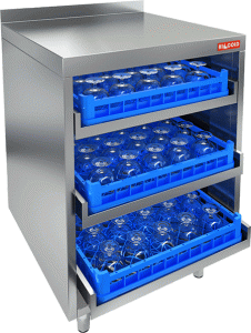 Стол для посудомоечных корзин Hicold НБМКБ-6/6Б в компании ШефСтор