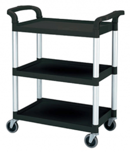 Картинка Тележка сервировочная Cambro BC331KD110 в ШефСтор Тележка сервировочная Cambro BC331KD110 в компании ШефСтор