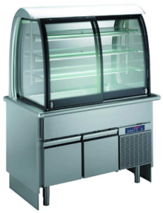 Витрина холодильная с хол.столешницей мостовая Electrolux 332039 (ZLRDD12B) в компании ШефСтор