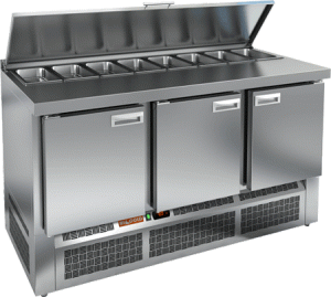 Стол для салатов Hicold SLE1-111SN (1/3) холодильный в компании ШефСтор