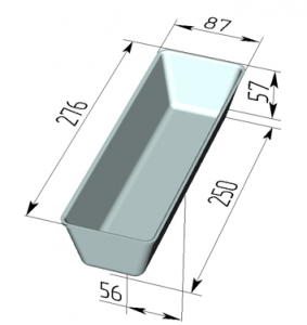 Форма для хлеба 276 х 87х 57мм Spika в компании ШефСтор