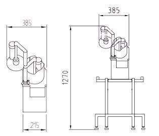 Овощерезка настольная HALLDE RG-200 габариты 2 в ШефСтор (chefstore.ru) Овощерезка настольная HALLDE RG-200 габариты 2 в ШефСтор (chefstore.ru)
