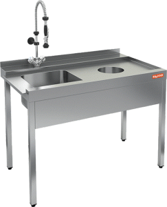 Стол предмоечный Hicold НСДПМ-12/7,4БП в компании ШефСтор