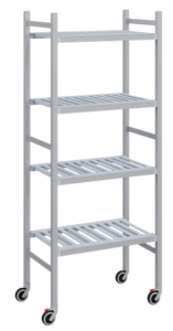 Стеллаж передвижной Polair LOAD.ME.MOBILE POLY МР18.4.40.10 в компании ШефСтор