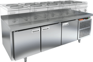 Стол холодильный Hicold GN 111/TN LT под оборудование в компании ШефСтор