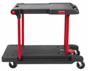 Тележка складская трансформер Rubbermaid FG430000BLA в компании ШефСтор