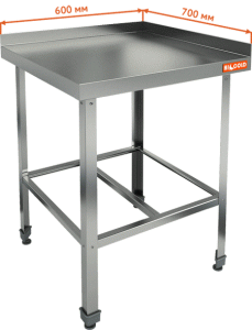 Стол угловой Hicold НБМСУН-7/6Б открытый в компании ШефСтор