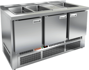 Стол для салатов Hicold SLE3-111GN холодильный в компании ШефСтор