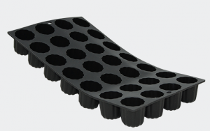 Мульфлекс Мини Канелле D 3,5СМ H 3,5СМ (28 ячеек) De Buyer 1977.01 в компании ШефСтор