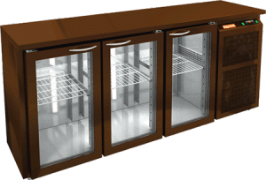 Стол барный Hicold BNG 111 BR2 HT BAR холодильный в компании ШефСтор