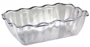 Салатник волнистый 4,5л Restola 422108201 прозрачный в компании ШефСтор