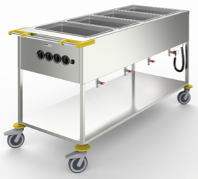 Мобильный мармит тепловой (4 GN1/1) MenuMobil 0180020 в компании ШефСтор