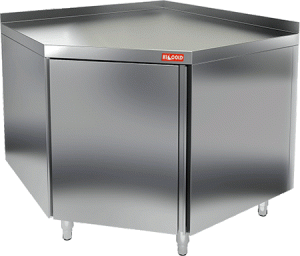 Стол угловой Hicold НБМСЗУН-5Б закрытый в компании ШефСтор